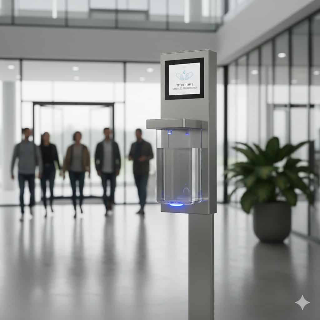 מתקן לחיטוי ידיים